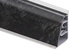 Плинтус Thermoplast AP740 Чёрный гранит 4200