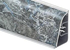 Плинтус Thermoplast AP740 Мрамор марквина синий 4200